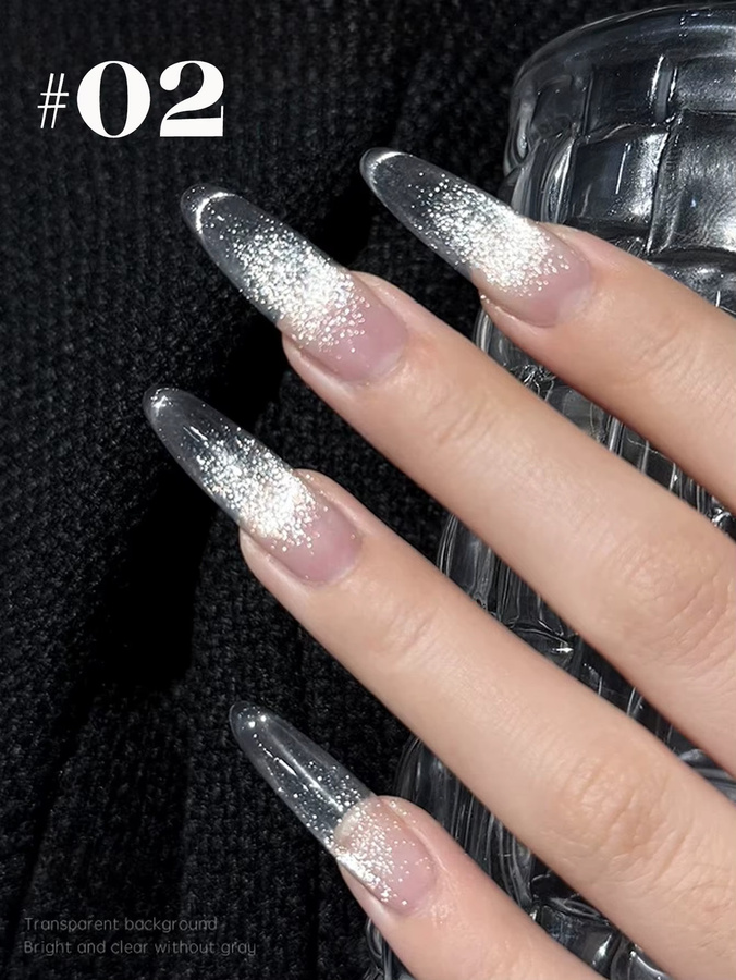WS Cat Eye Gel-Nagellack, schimmernd - Bild 2
