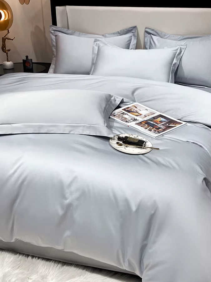 Dreamreal Bettwäsche-Set aus 100 % ägyptischer Baumwolle mit Bettbezug und Kissenbezug für Queen-Size-Betten - Bild 4