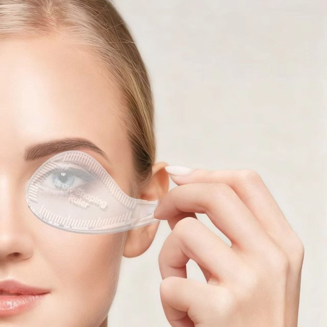 Prince Rupert's Drop Eyebrow Schablone, Eyeliner-Schablone, Unisex - Bild 1