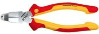 Wiha TriCut Professional electric Installationszange und Abisolierzange aus Chrom-Vanadium in Rot - Bild 1