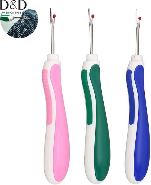 Nahtöffner mit ergonomischem Griff in Pink für deine Nähprojekte und DIY-Zubehör - Bild 1