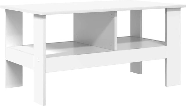 vidaXL Couchtisch modern in Weiß aus Holzwerkstoff B/T/H: 90 x 50 x 45 cm - Bild 1
