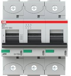 ABB S803N-B16 Leitungsschutzschalter 16A 400V grau - Bild 1