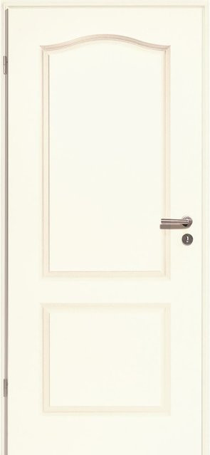 GetaDoor Zimmertür Brillant Classic 4002-B in Weiß, Anschlag Links, B: 98,5 cm, H: 198,5 cm - Bild 1