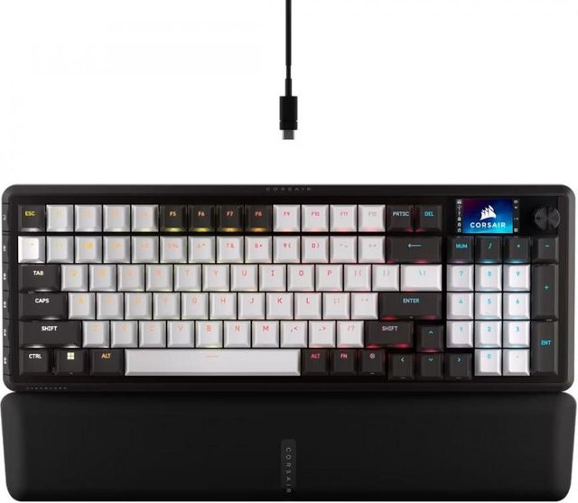 KATOMIX Vanguard 96 MLX Plasma Mechanische Tastatur Zweifarbig Schwarz - Bild 1