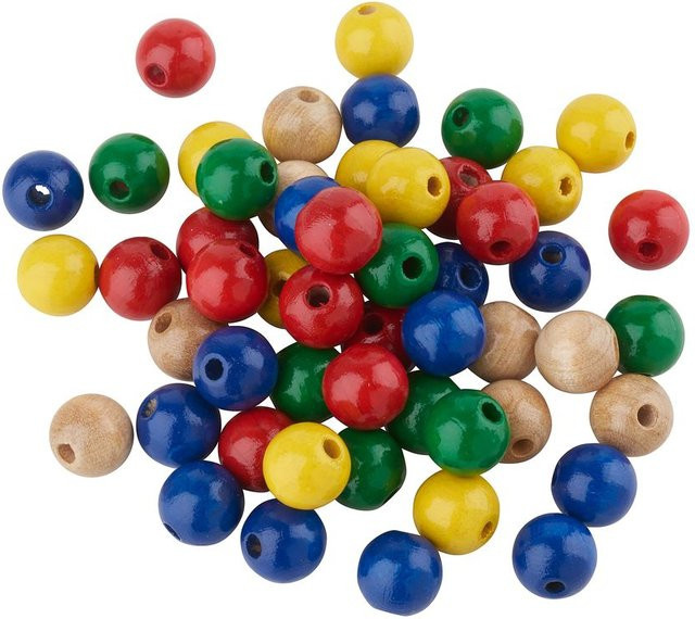 Meyco Holzperlen Bunt 50-teiliges Set - Bild 1