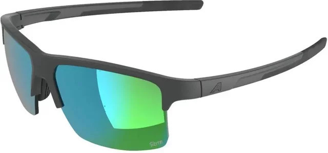 Alpina Eagle Q-lite Sonnenbrille, Unisex, Vollrand, Grey, Plastic, Wrap - Bild 1