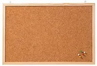 FRANKEN Pinnwand aus Kork in Braun, Breite: 80 cm, Höhe: 60 cm, Tiefe: 60 cm - Bild 1