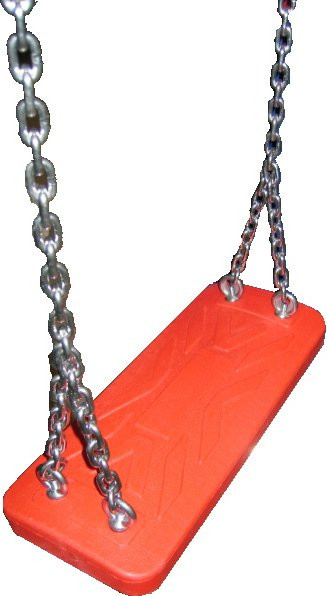 Intergard Schaukelsitz Gummi rot - Bild 1