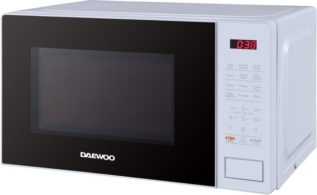 Daewoo Stand-Kombi-Mikrowelle in Weiß - Bild 1
