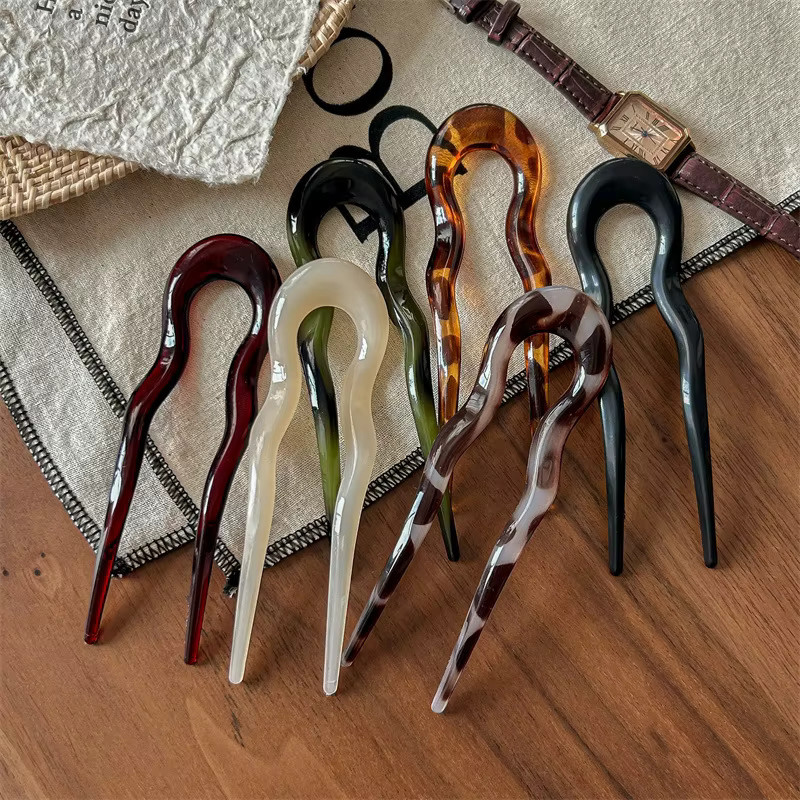 FORWOT Haargabel, Schildpatt-Acetat-Acryl, Damen und Mädchen - Bild 4