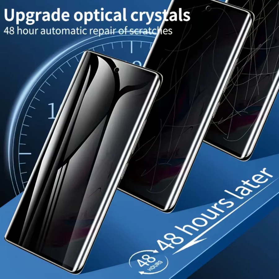 4er Pack DIXSG Anti-Spy Hydrogel Displayschutzfolie für iPhone 17 16 15 14 13 12 11 Pro Max Plus XR XS - Bild 3