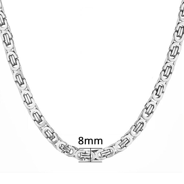 MAISCHE ZONE Halskette, Edelstahl, Gold, 76 cm, Unisex - Bild 1