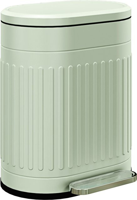 HOMCOM Mülleimer 20L Treteimer mit Deckel und Soft-Close-Funktion, Abfalleimer mit herausnehmbarem Inneneimer und Fingerabdruckschutz, Grün, B: 36,5 cm, T: 31,2 cm, H: 45 cm - Bild 1
