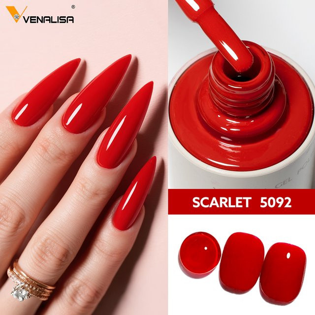 Venalisa Nagel-Gel-Lack SCARLET 5092, 10 ml, glänzend - Bild 1
