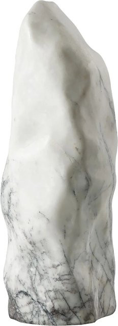 Scherf Marmor-Monolith Naturstein poliert Weiß mit Adern Höhe: 60 - 90 cm - Bild 1