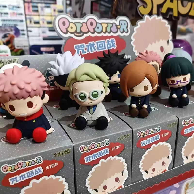 Bandai Jujutsu Kaisen Blind Box Anime Figuren Set aus Kunststoff, mehrfarbig - Bild 4