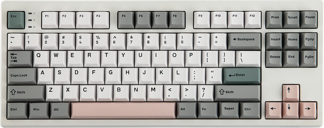 EPOMAKER TH87 TKL Mechanische Tastatur mit US ANSI Layout, Hot-Swap, RGB-Beleuchtung und 10000 mAh Akku, kabellos via Bluetooth oder 2,4 GHz sowie kabelgebunden - Bild 1