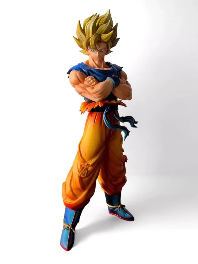 Bandai Dragon Ball Z Erster Super Saiyajin Goku und Vegeta, Anime Statue, Einzelfigur - Bild 4