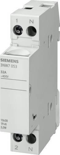 Siemens Zylindersicherungshalter 3NW7353, 20A, 400 V/AC, Weiß - Bild 1