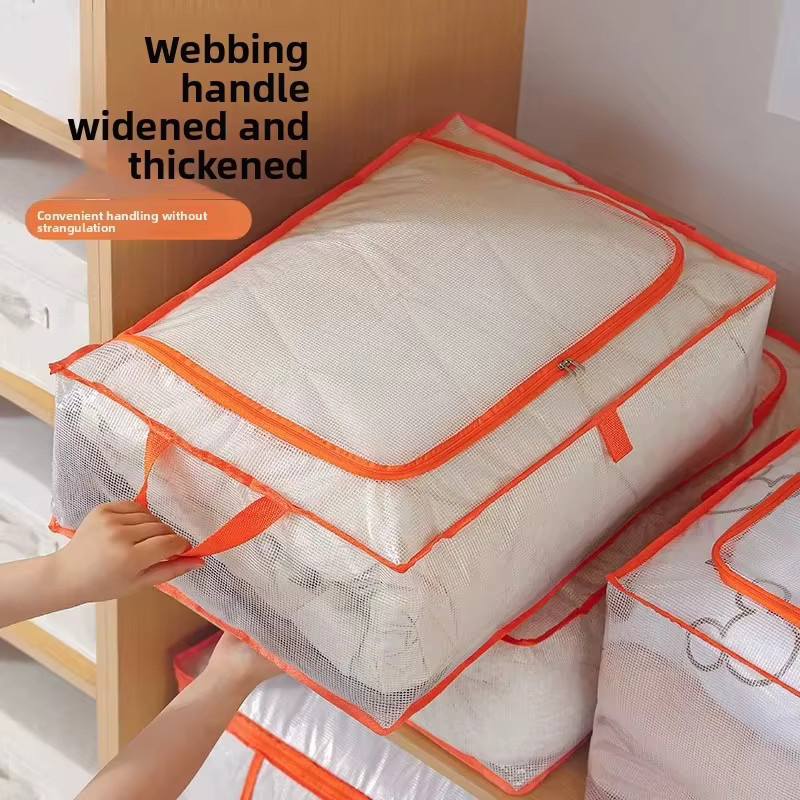 Kevat Vesi Faltbare Quilt-Aufbewahrungstasche aus Stoff, Transparent, Staubdicht und Wasserdicht - Bild 2