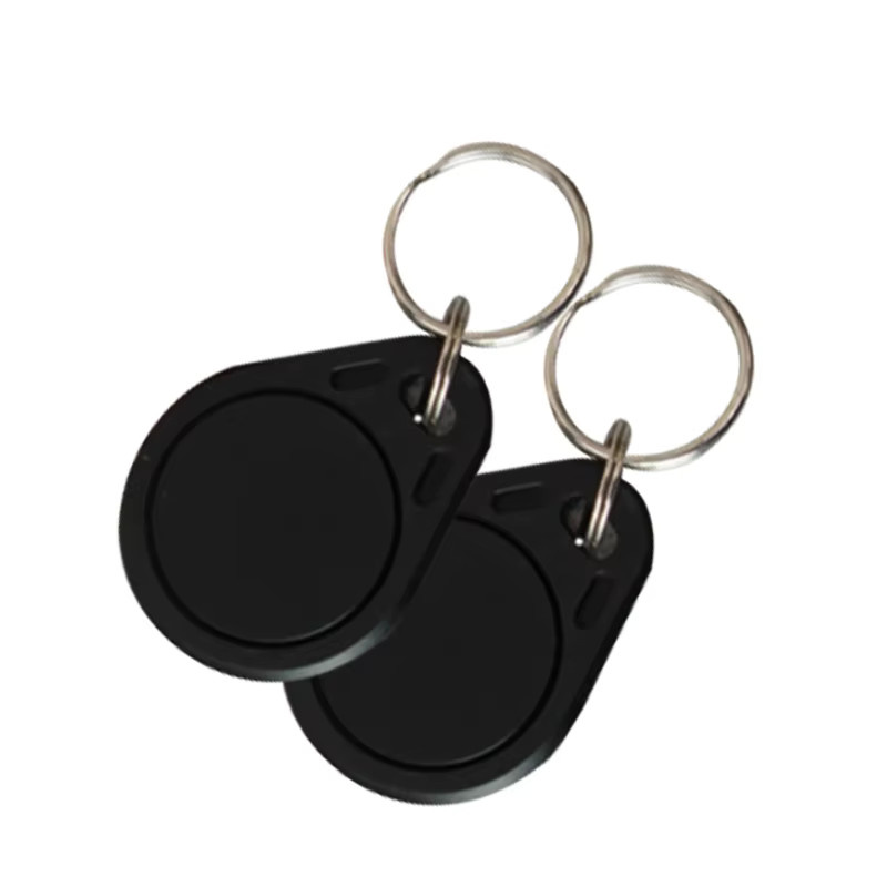 YEVERAXIN NFC Tags Set 10 Stück Key Chain Karten 13,56 MHz NTAG213 NTAG215 NTAG216 Schwarz - Bild 2