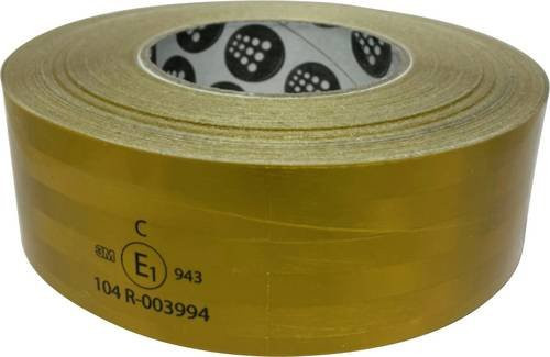 IWH Konturmarkierung ECE-104 Reflektorband Gelb, Rolle 50 m x 50 mm - Bild 1