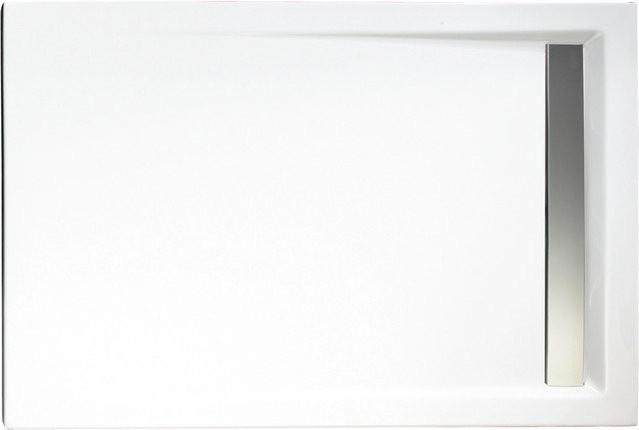 Schulte Duschwannen-Set ExpressPlus Extraflach Rechteck, Farbe: Weiß, B/T: 120 x 90 cm - Bild 1
