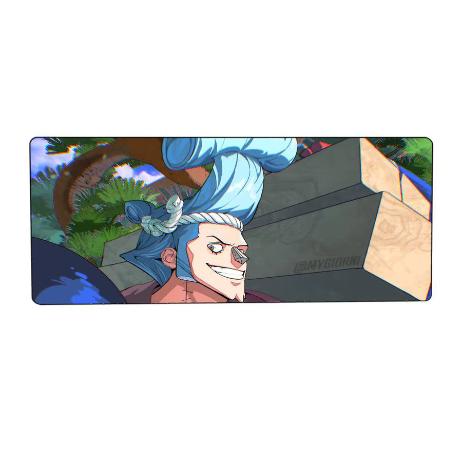 Bandai One Piece Roronoa Zoro Anime Gaming-Mauspad in Multicolour mit genähtem Rand - Bild 6