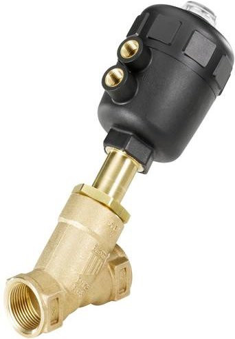 Bürkert Luftgesteuertes Ventil 178684 2000 aus Rotguss mit PTFE Dichtung - Bild 1