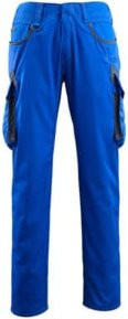 Mascot Ingolstadt Arbeitshose mit Reflexstreifen in Kornblau/Schwarzblau aus Cordura, Größe 82C68 - Bild 1