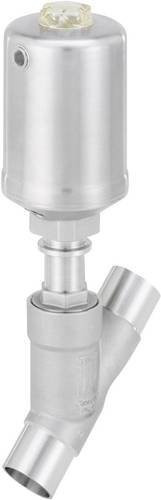 Bürkert Schrägsitzventil 285228 2060 aus Edelstahl in Silber - Bild 1