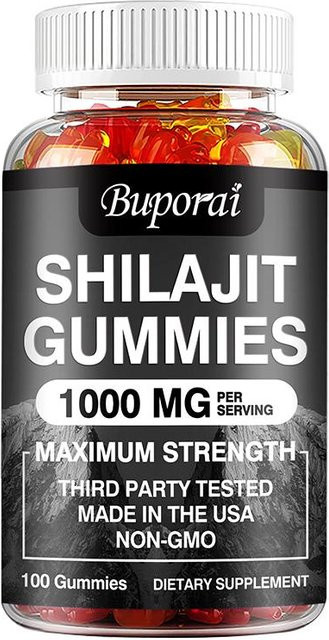Shiraiji Shilajit-Extrakt Fruchtgummi GVO-frei 100 x 1 g - Bild 1