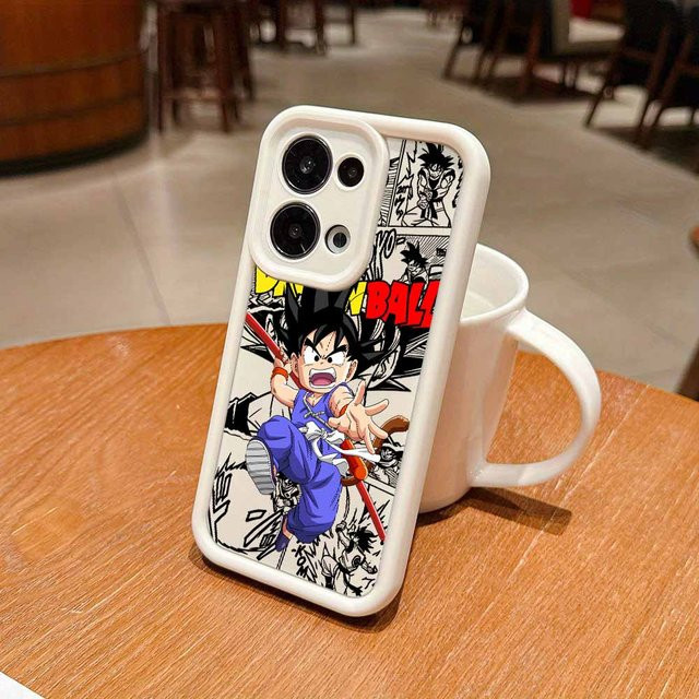 D-Dragon Ball Son Goku Handyhülle mit Lanyard für Samsung Galaxy S26 S25 S24 S23 S22 S21 S20 FE Ultra Plus, weiche Schutzhülle, mehrfarbig - Bild 1