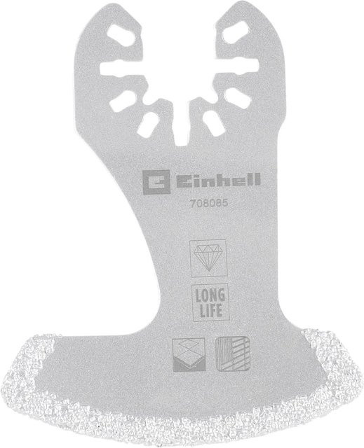 Einhell Diamant-Segmentmesser mit Universalaufnahme, Silber, Durchmesser: 57 mm - Bild 2