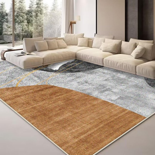 Karpetti Moderner Abstrakter Teppich mit Streifenmuster, Waschbar und Rutschfest, B/T: 180 x 280 cm, Mehrfarbig - Bild 1