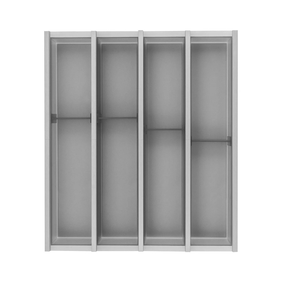 Ninka Cuisio Besteckeinsatz für Legrabox aus Kunststoff in Graphit, B/T/H: 47,3 x 43,5 x 5,5 cm - Bild 2