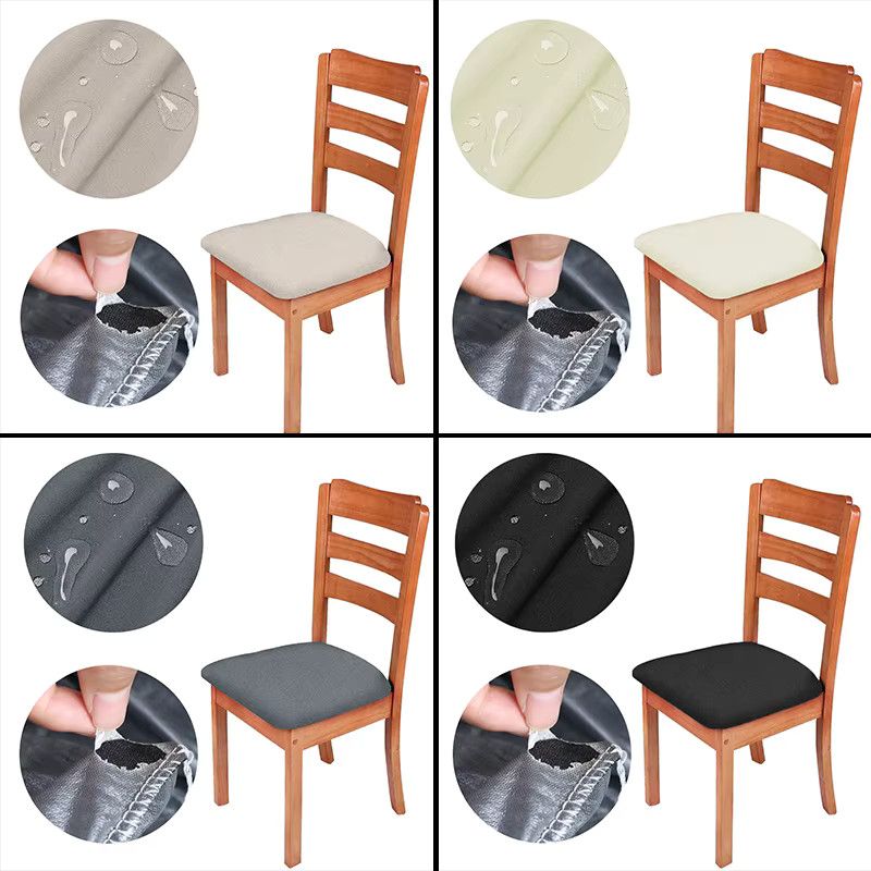 Leorate Wasserdichter Stuhlsitzbezug aus atmungsaktivem Stretch-Stoff, kühlend und waschbar, 4/6er Set - Bild 6