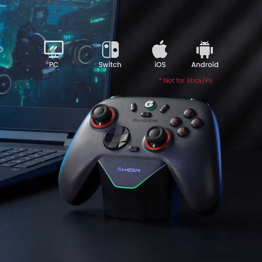 GameSir Nova Lite kabelloser Controller mit Hall-Effekt für Nintendo Switch, iPhone, Android und PC in Weiß - Bild 2