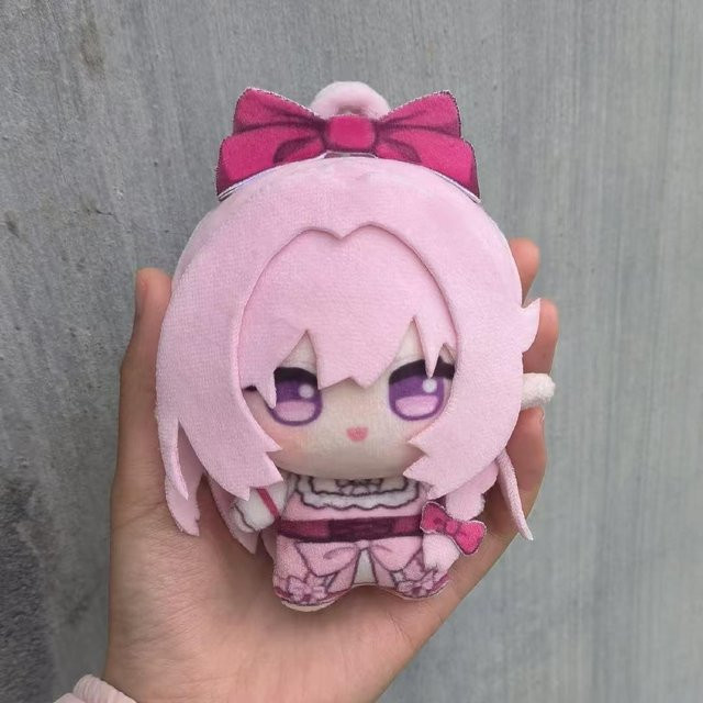 Yiran toy Honkai Impact Elysia Stoffpuppe, Plüschtier, 10cm, ab 18 Jahre - Bild 1