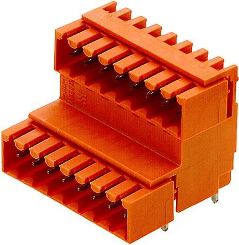 Weidmüller Einbau-Stiftleiste Standard, 18-polig, orange, Rastermaß: 3,50 mm, 20 Stück - Bild 1