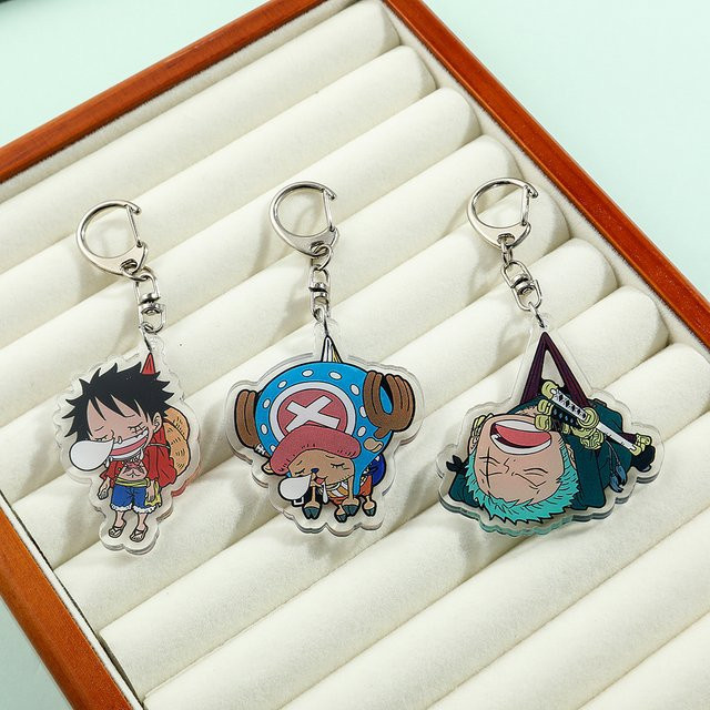 Bandai One Piece Road Feisuolongjiaoba, Acryl-Schlüsselanhänger, Bunt / Mehrfarbig - Bild 1