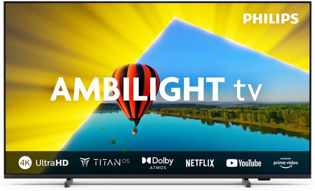 Philips 65PUS8079/12 Smart-TV mit 4K Ultra HD LED-Technik in Mattschwarz (65 Zoll) - Bild 1