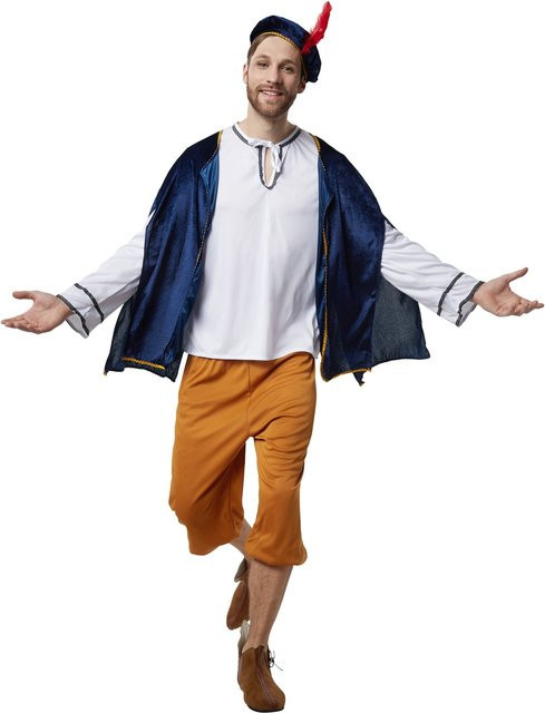 tectake Herrenkostüm Höfischer Herold, Fantasy, Bunt / Mehrfarbig - Bild 1