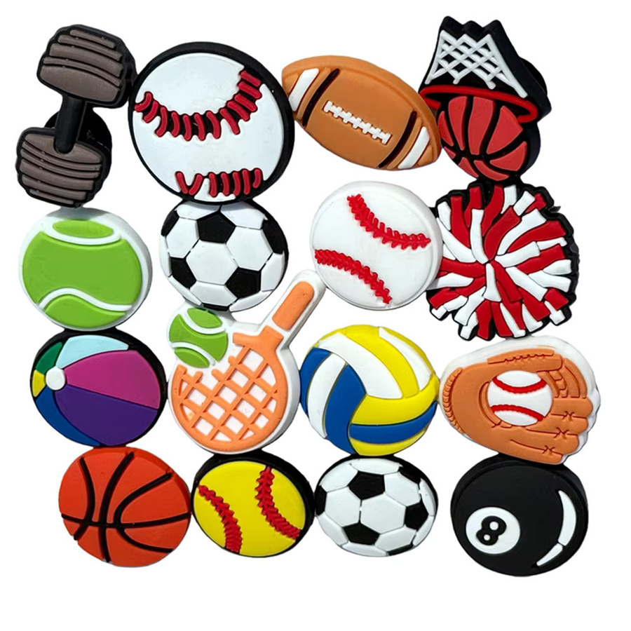 Happye&TiTi Charms, Fußball Basketball Tennis, Kinder, PVC - Bild 5