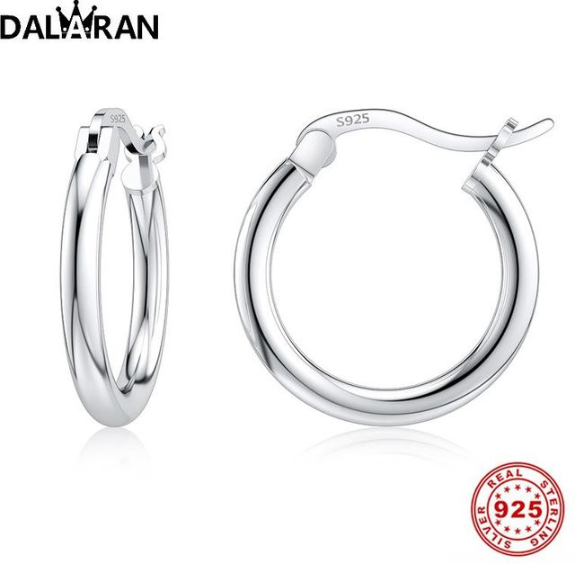 Dalaran Creolen 925 Silber, 35 mm, Unisex - Bild 1