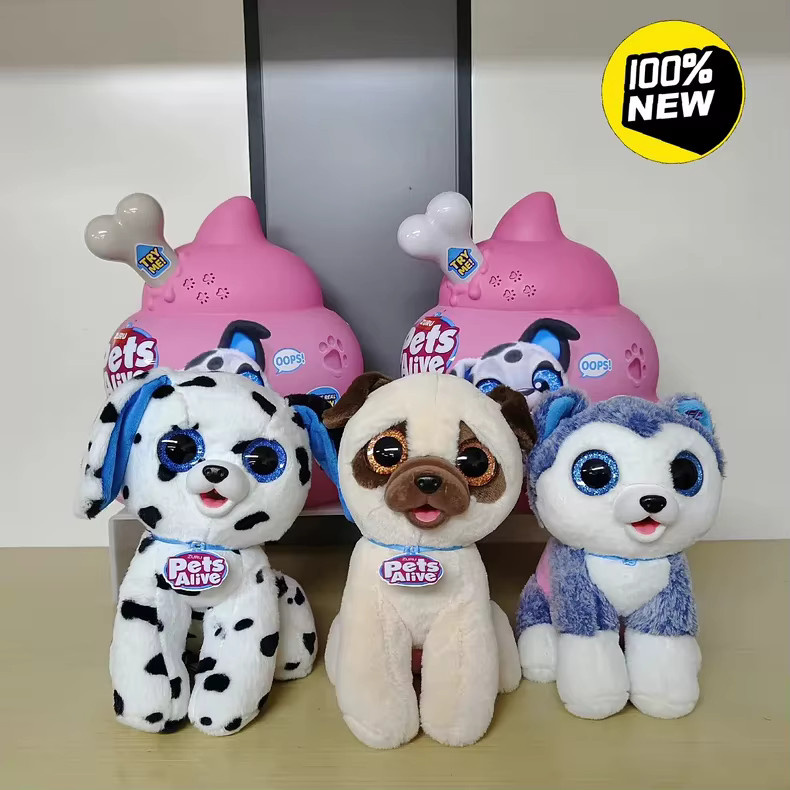ZURU Pets Alive Pooping Puppies Blind Box, Plüsch-Hundepuppe, Soundspielzeug - Bild 3