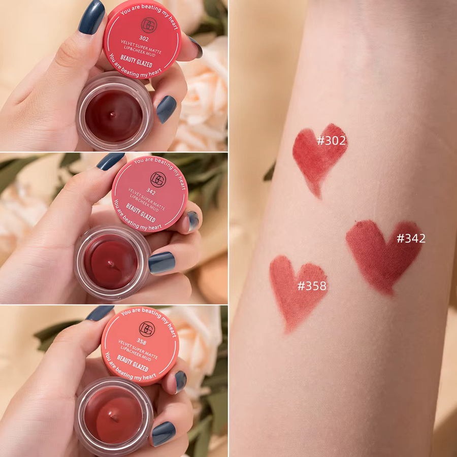 BEAUTY GLAZED Rouge-Puder, Matt, Unisex - Bild 3
