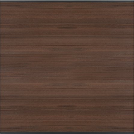 Mr. GARDENER Steckzaunbohlen Turino aus WPC in Braun, H x B: 90 x 179 cm - Bild 1