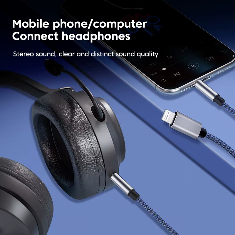 Olaf 2-in-1 Aux-Audiokabel USB-C und Lightning auf 3,5-mm-Klinke Konverter für iOS und Android Geräte - Bild 5